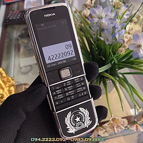 Nokia 8800 thép bóng khảm bạc