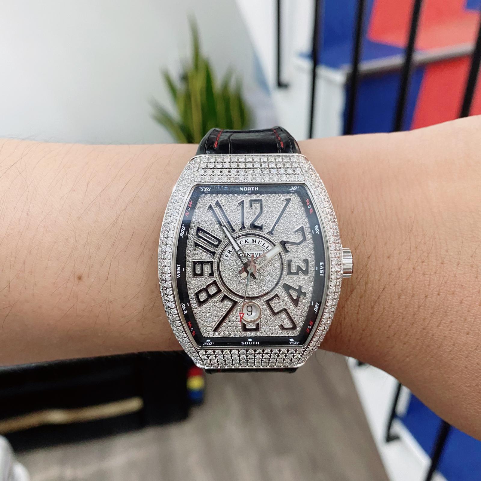 Franck Muller Vanguard V41 Full Diamonds L t