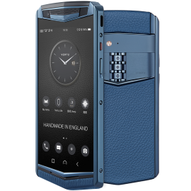 VERTU ASTER P BAROQUE STARRY BLUE CALF