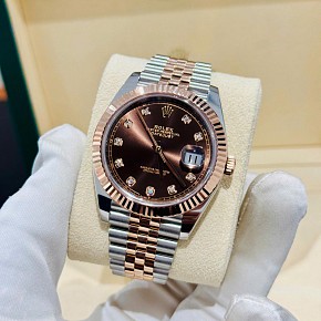 Rolex Datejust 126331 Demi Rose Mặt Chocolate 41mm - Only