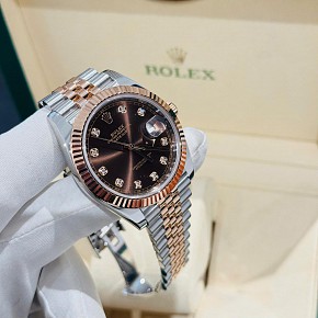 Rolex Datejust 126331 Demi Rose Mặt Chocolate 41mm - 2019