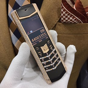 Vertu S Rose Gold Full Diamonds