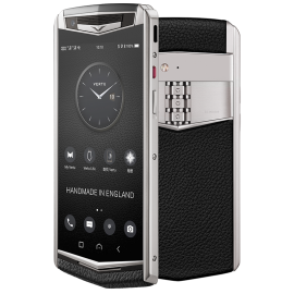 VERTU ASTER P JADE BLACK CALF NEW 100%