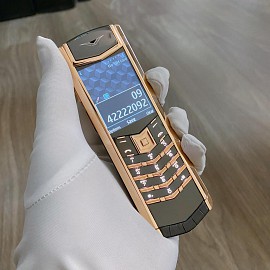 Vertu Signature S Gold Rose Alligator