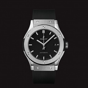 Hublot Classic Fusion Titanium Black 42mm Dây Cao Su