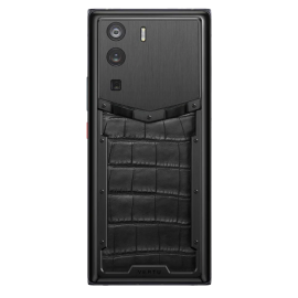 METAVERTU ALLIGATOR LEATHER IRON BLACK