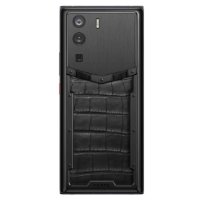 METAVERTU ALLIGATOR LEATHER IRON BLACK