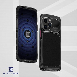 H.ELLIUS iArmor A4 Matte Black DLC dành cho 15 Pro Max