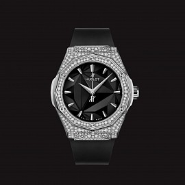 Đồng hồ Hublot Classic Fusion Orlinski Titanium Pave 40mm