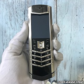 Vertu signature S stainless steel vỏ new 2018