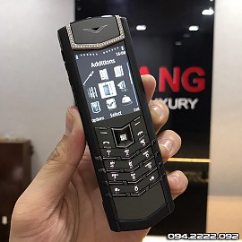 Vertu signature S pure black