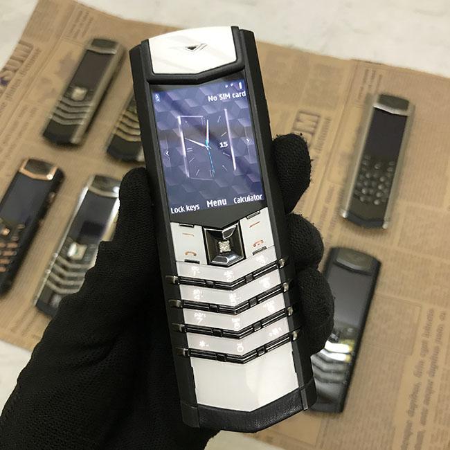 Vertu signature s black and white chính hãng