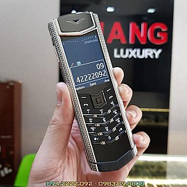 Vertu signature S clous de Paris vỏ new