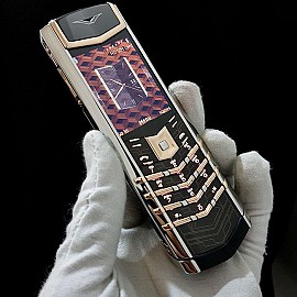 Vertu signature s porsche design rose gold