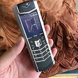 Vertu signature s stainless steel chính hãng zin all