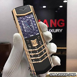 Vertu signature S vàng khối