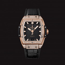 Đồng hồ Hublot Spirit Of Big Bang King Gold Pave Diamonds Black 39mm