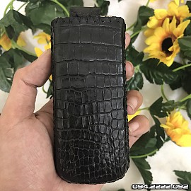 Bao da cá sấu đen cho Nokia 8800