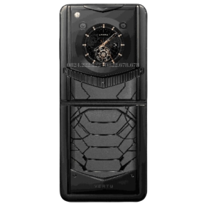 VERTU IRONFLIP Black Matte Titanium Alloy Mech