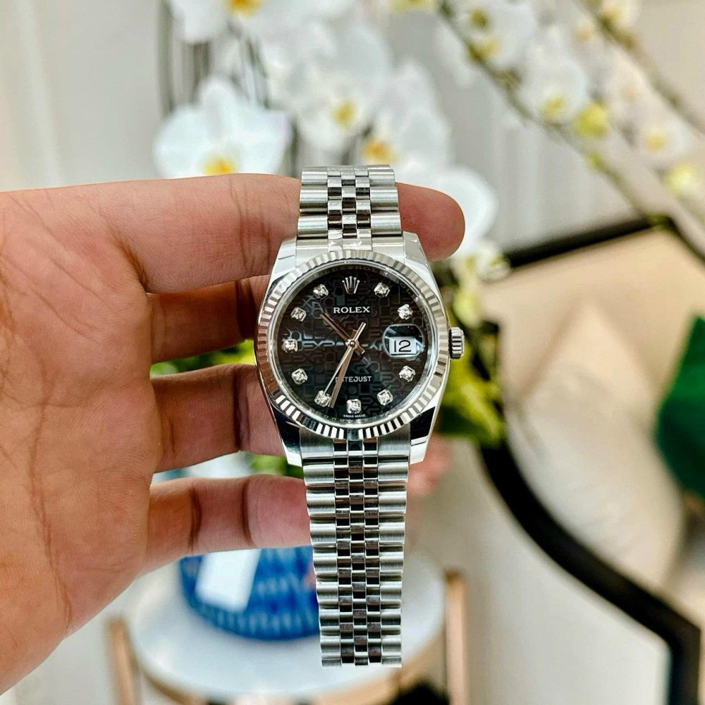 Rolex Datejust 116234 Vi Tính Đen 36mm - 2017