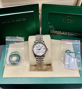 Rolex Lady Datejust 278271 Demi Rose Gold Mặt Hoa 31mm - 2022