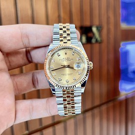 Rolex Datejust 126233 Demi Chanh Mặt Champagne 36mm - 2019