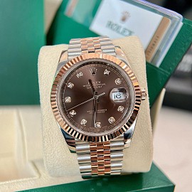 Rolex Datejust 126331 Demi Rose Mặt Nâu Chocolate 41mm - 2020