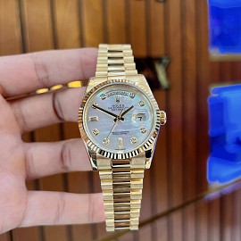 Rolex Day-Date 118238 Vàng Khối Mặt Mop 36mm - 2017