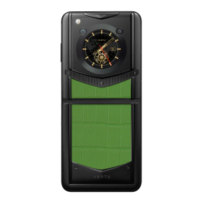 Vertu Iron Flip Green Alligator