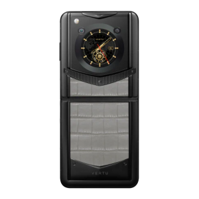 Vertu Iron Flip Grey Alligator