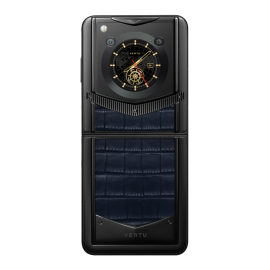 Vertu Iron Flip Navy Alligator