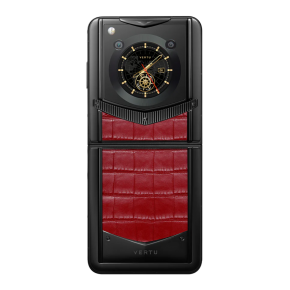 Vertu Iron Flip Red Alligator