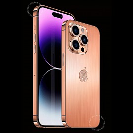 iPhone 14 Full Vàng Khối 18K Đính Kim Cương