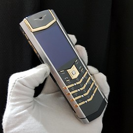 Vertu Signature S Demi Yellow Gold Ceramic