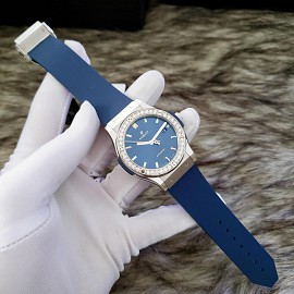 Hublot Classic Fusion Benzel Diamond Navy 42mm ( 1 Hàng kim )
