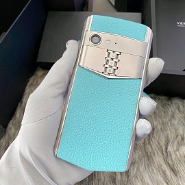 Vertu Aster P Thép Da Xanh Lướt