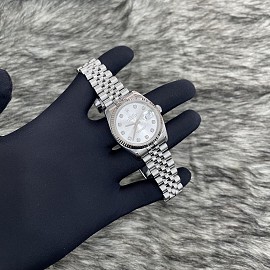Rolex Datejust 36 116234 Mặt Số Bạc Nạm Kim Cương