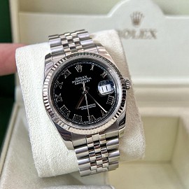 Rolex Datejust 116234 Mặt Đen Cọc La Mã 36mm