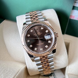 Rolex Datejust 126331 Demi Rose Mặt Nâu Chocolate 41mm - 2019