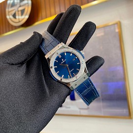 Hublot Classic Fusion Navy Vành Kim 42mm Full 2022