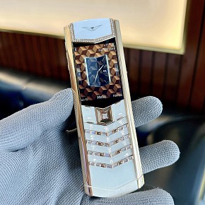 Vertu Signature S Gold Ceramic Aligator Diamonds