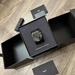 Vertu Watch H1 Carbon Black Diamonds