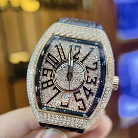 Franck Muller Vanguard V41 Full Gold Diamonds Lướt