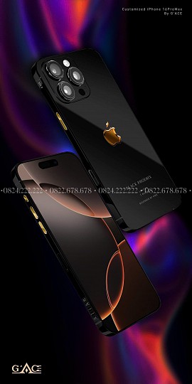 IPHONE 16 PRO MẠ VÀNG BLACK PHOENIX Limited 99C