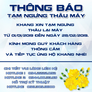 THÔNG BÁO KHẨN CẤP