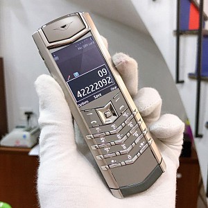 VIDEO: Siêu phẩm Vertu signature s pure silver chính hãng