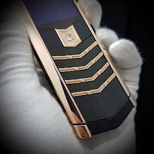 VIDEO: Kiệt tác Vertu Signature S Rose Gold Black Alligator Diamonds