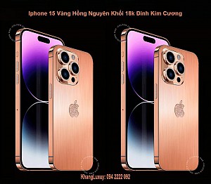 Iphone 15 Vàng Nguyên Khối