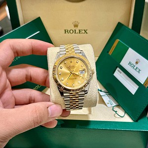 Hướng dẫn chỉnh giờ đồng hồ Rolex Datejust Nam