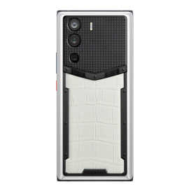 METAVERTU ALLIGATOR LEATHER CREAMY WHITE